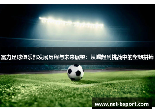 富力足球俱乐部发展历程与未来展望：从崛起到挑战中的坚韧拼搏